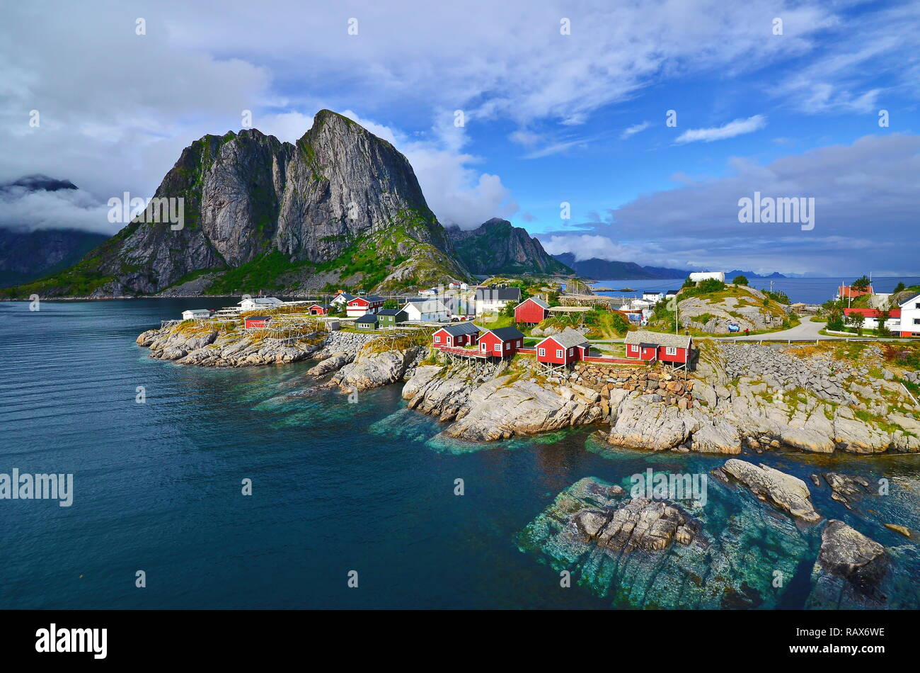 lofoten island in norway Stock Photo