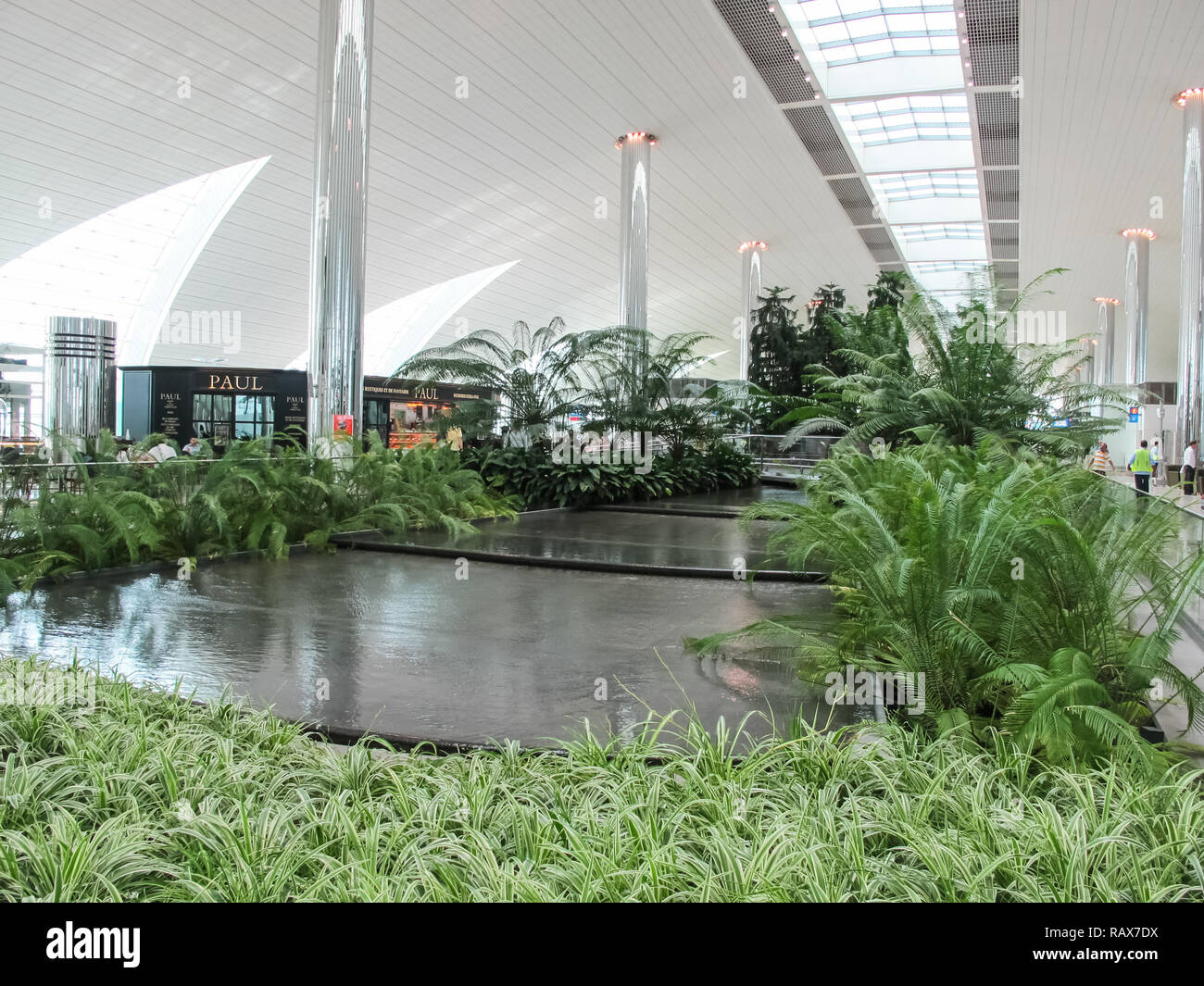 Dubai Airport, UAE June 11, 2010 Dubai Passenger Airport in the