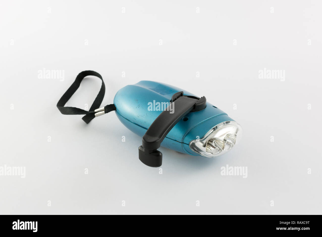 Wind up torch Stock Photo