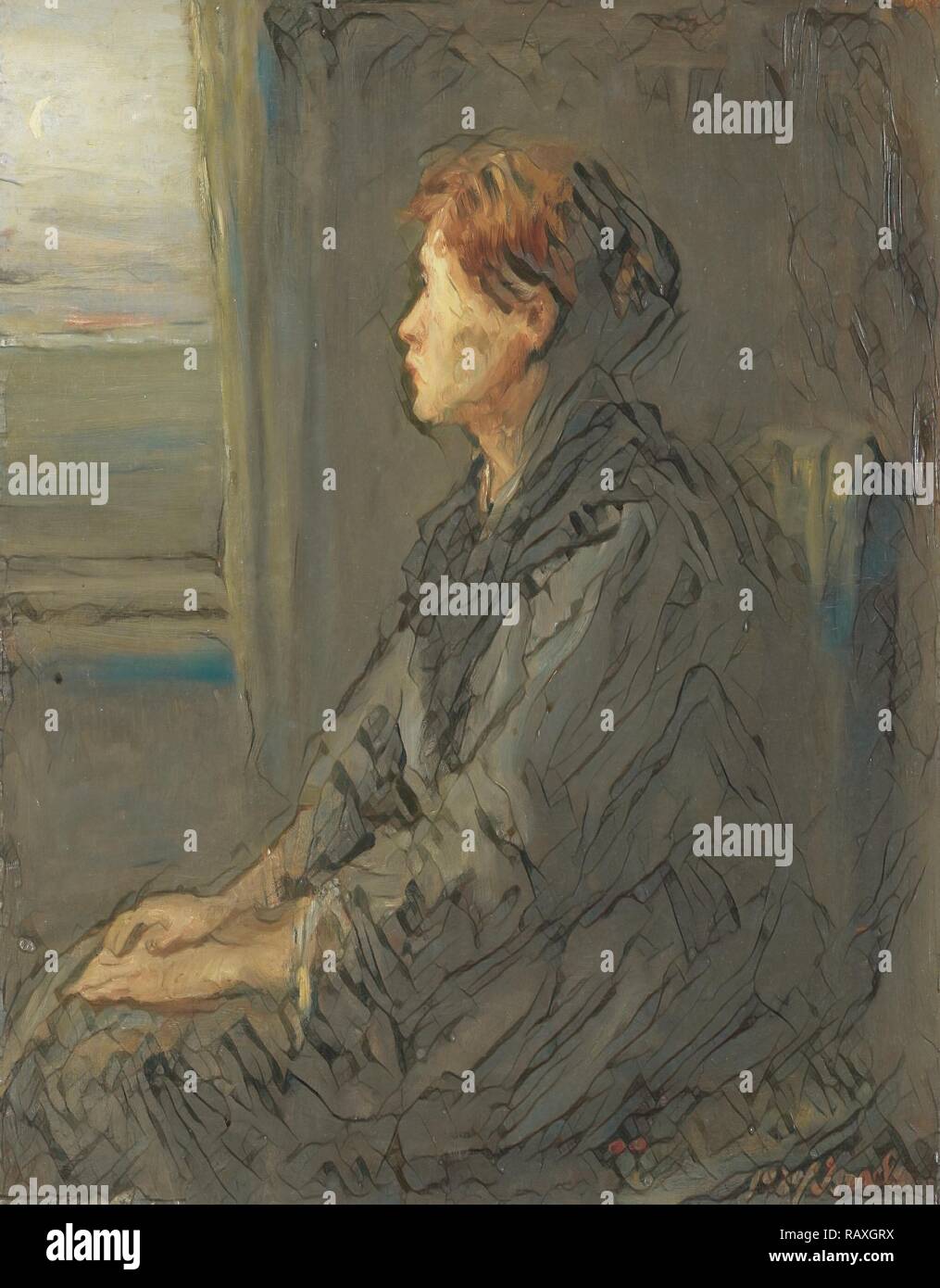 Fine Art And Woman And Window High Resolution Stock Photography And Images Alamy