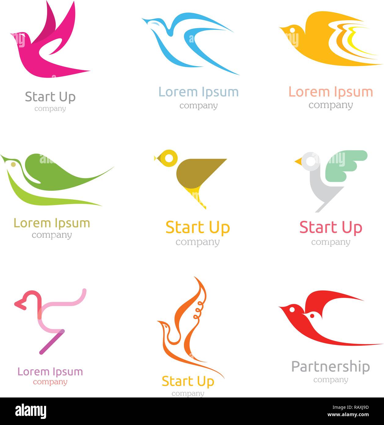 Italian Fashion House Logos Bird