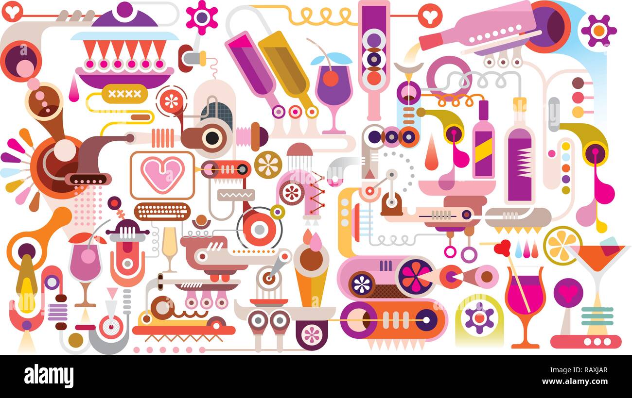 Machine on ice Stock Vector Images - Alamy