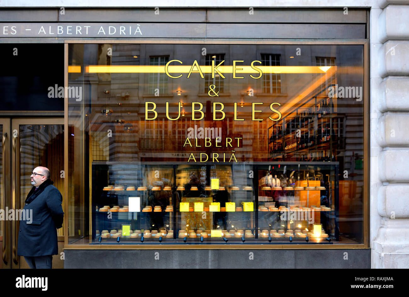 cakes bubbles by albert adria dessert only restaurant in the cafe royal building regent street london england uk stock photo alamy