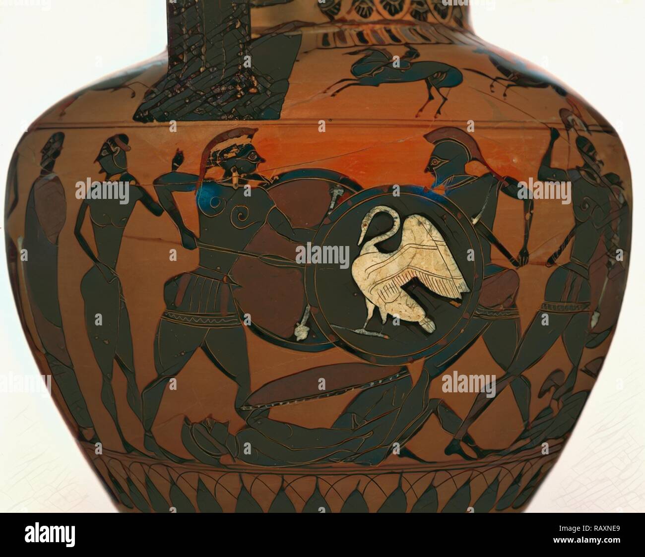 Attic Black-Figure Neck Amphora, Attributed to Painter of London E543 ...
