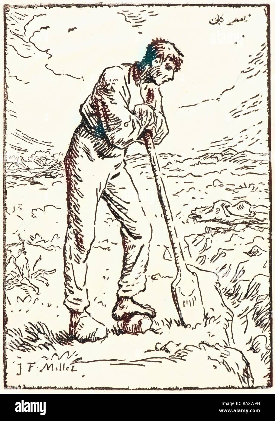 Pierre Millet (French, 1833 1914) after JeanFrançois Millet (French