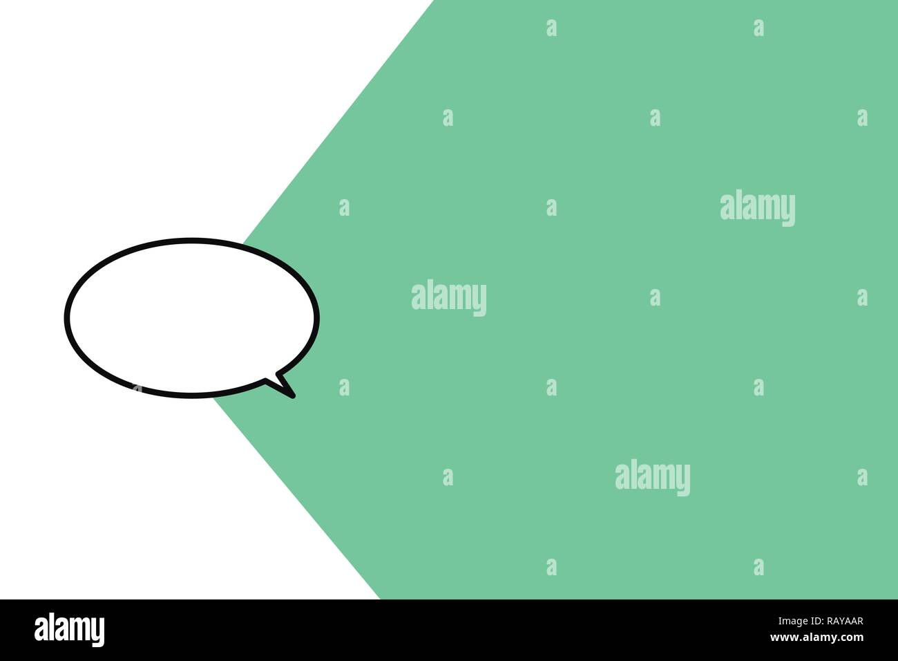 Flat design business Vector Illustration Empty template Layout for