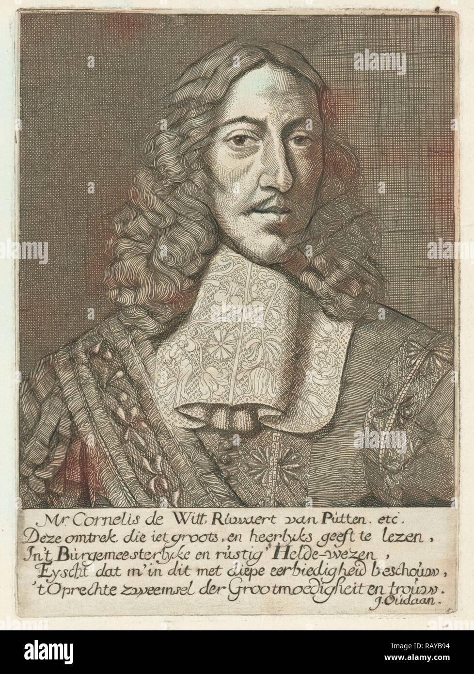 Portrait of Cornelis de Witt, Samuel van Hoogstraten, 1648 1677