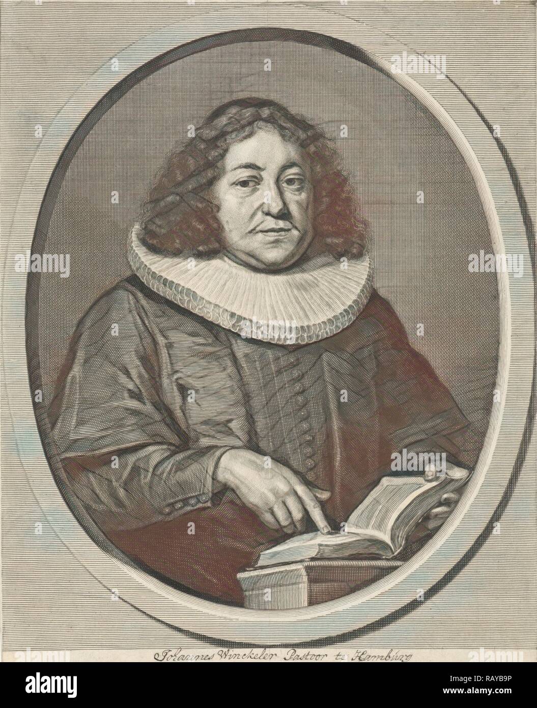 Portrait of Johann Friedrich Winckler, Jacob Gole, Matthias Scheits