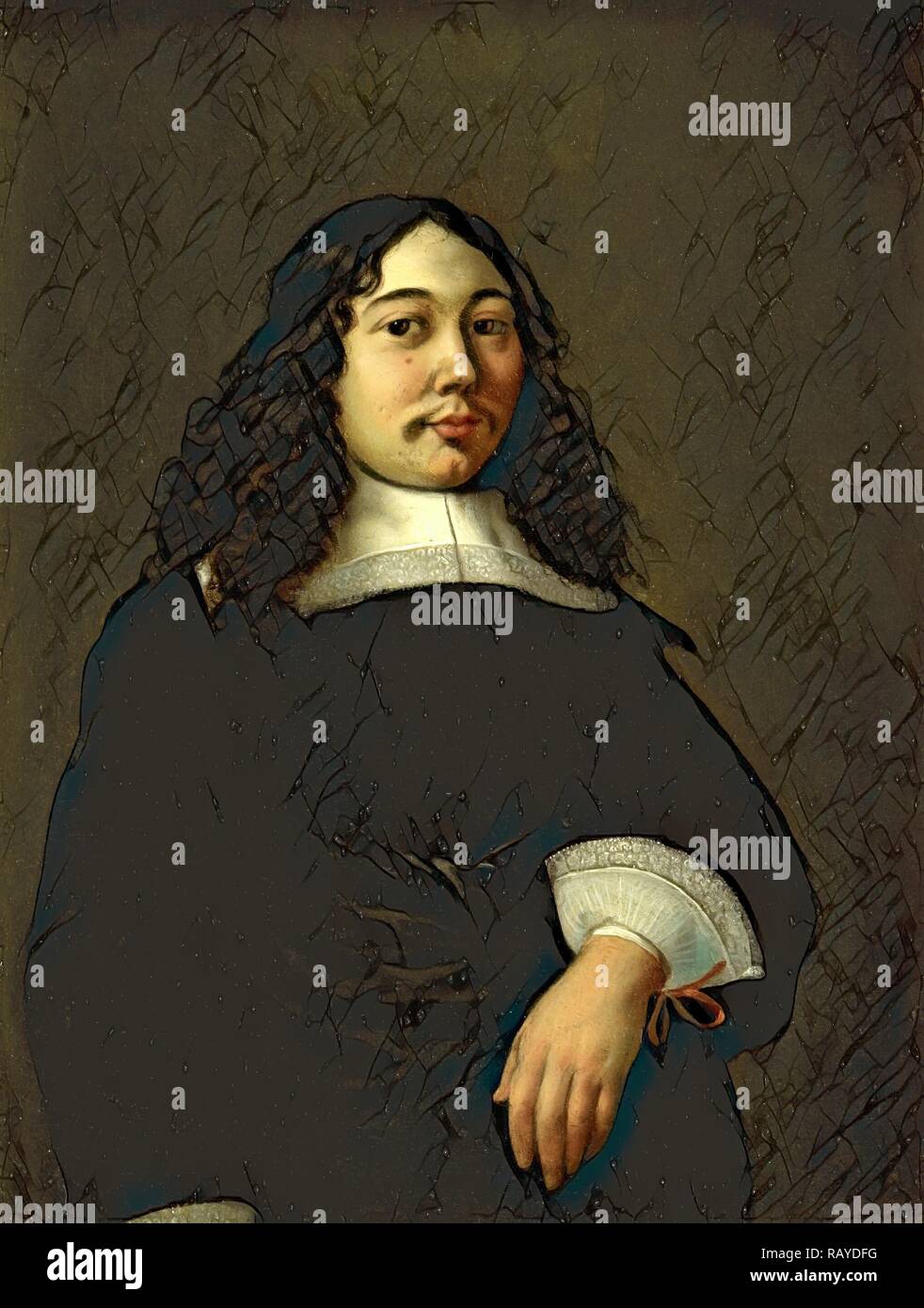 Wijnand Wijnands, Anonymous, c. 1660. Reimagined by Gibon. Classic art