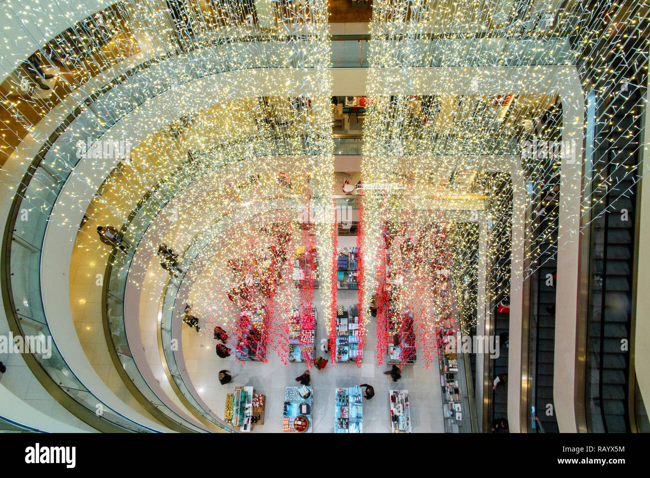 The interior of Peter Jones department store, part of the John Lewis