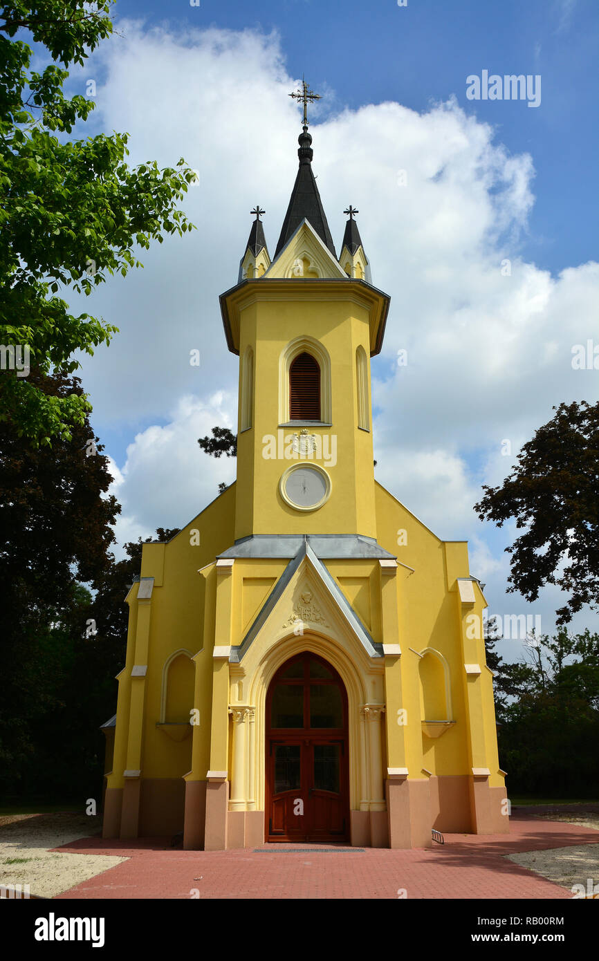 Church of St. Augustine, Pusztavacs, Pest county, Hungary, Magyarország, Europe Stock Photo