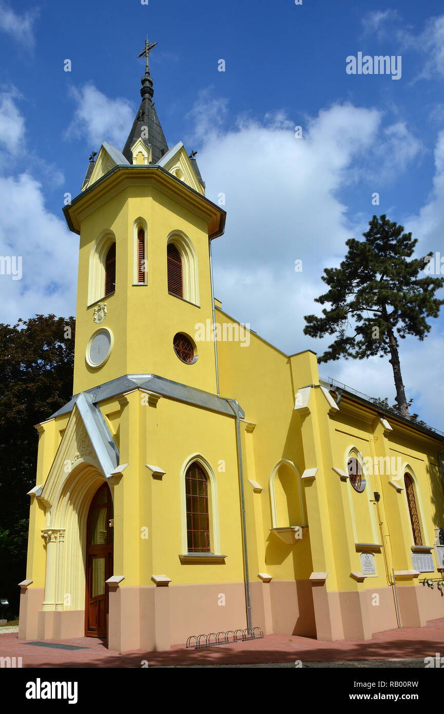 Church of St. Augustine, Pusztavacs, Pest county, Hungary, Magyarország, Europe Stock Photo