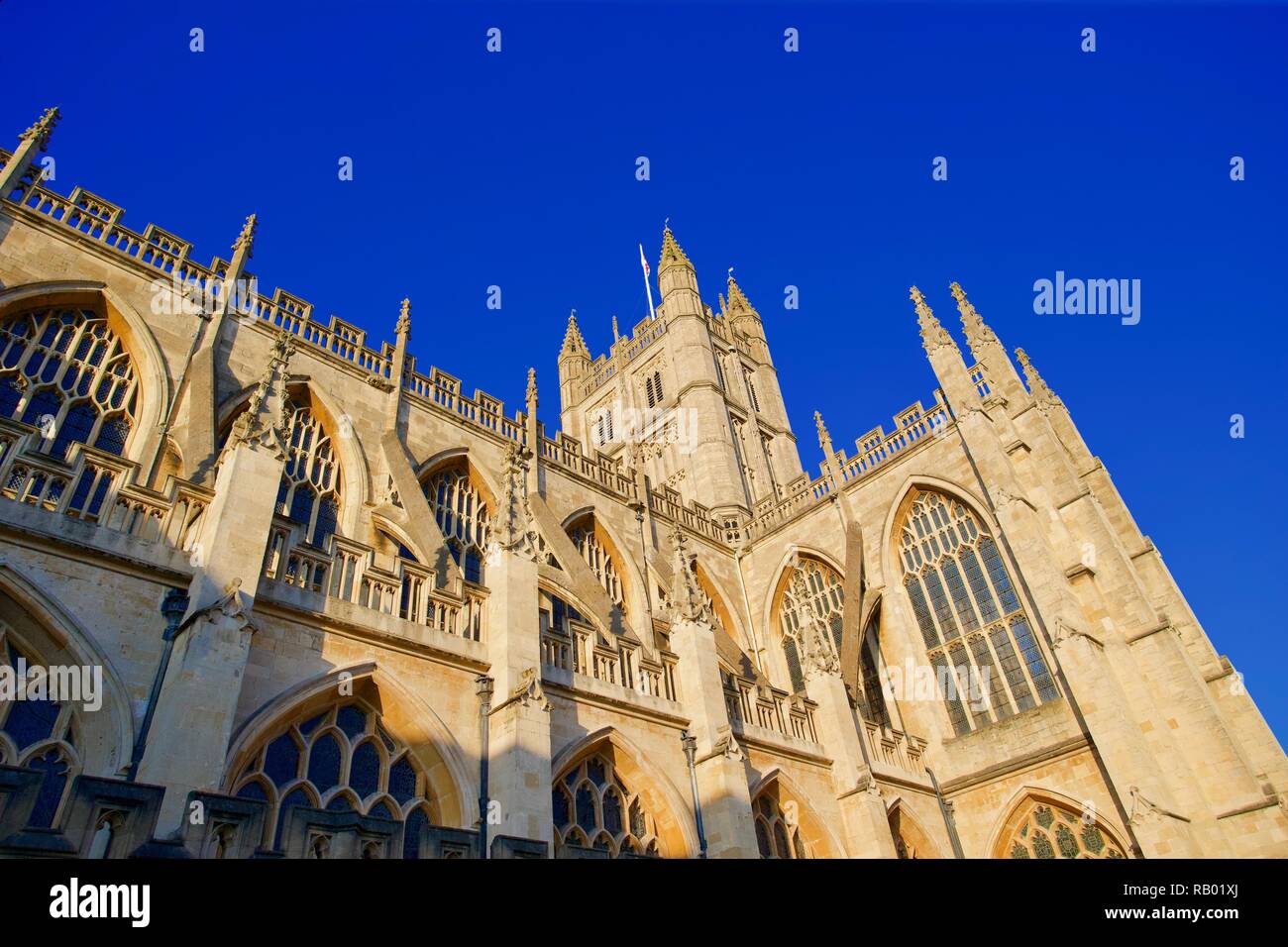 Bath Abbey, Bath, Somerset, England Stock Photo Alamy