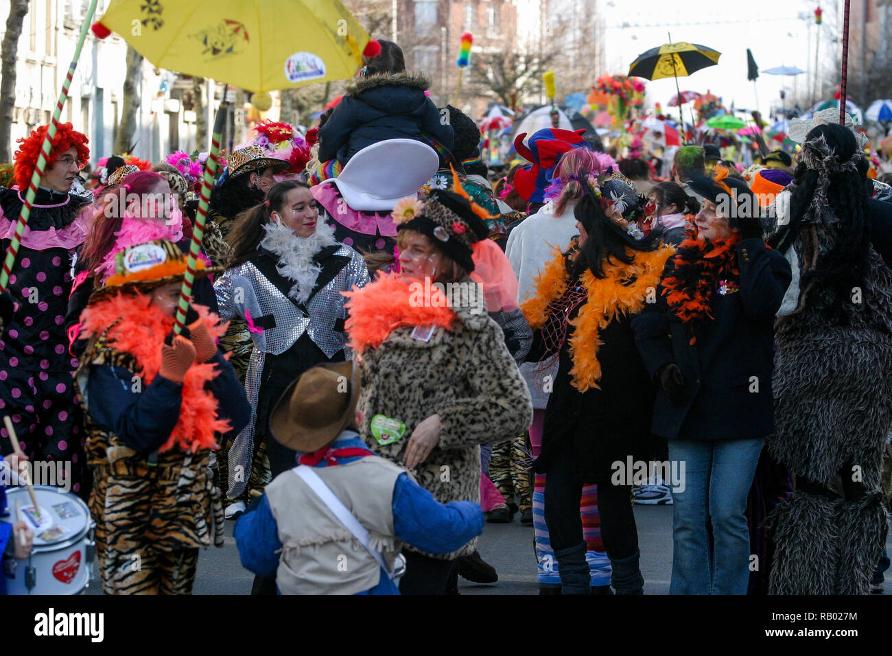Carnaval Parade Dunkerque Nord France Stock Photo Alamy