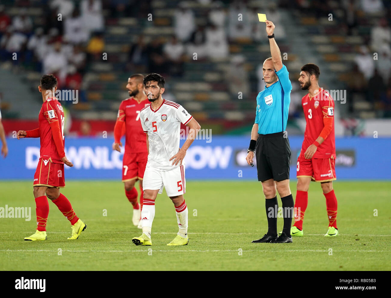 Zayed Sports City Stadium, Abu Dhabi, United Arab Emirates. 5th January ...