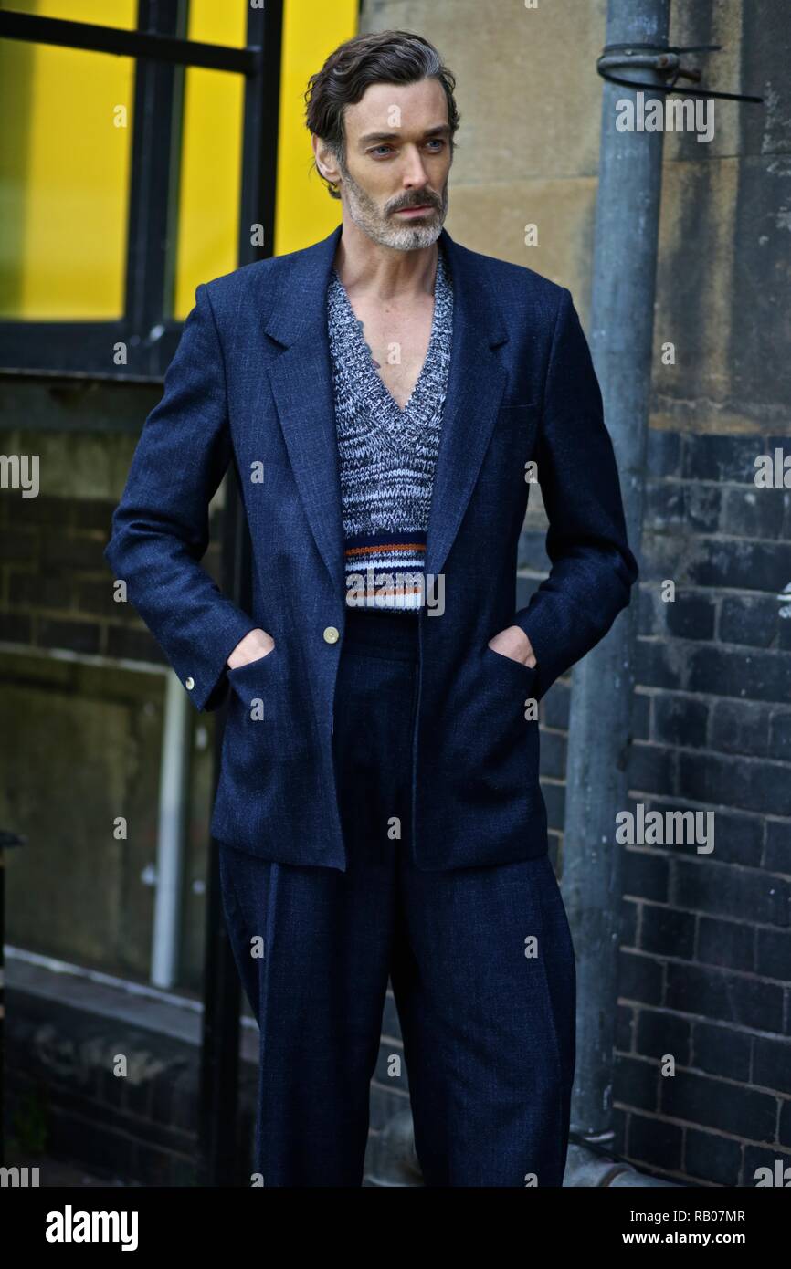 London, UK. 5th Jan 2019. London Fashion Week Men's. Credit: sherion mullings/17�Թ����� Live News Stock Photo
