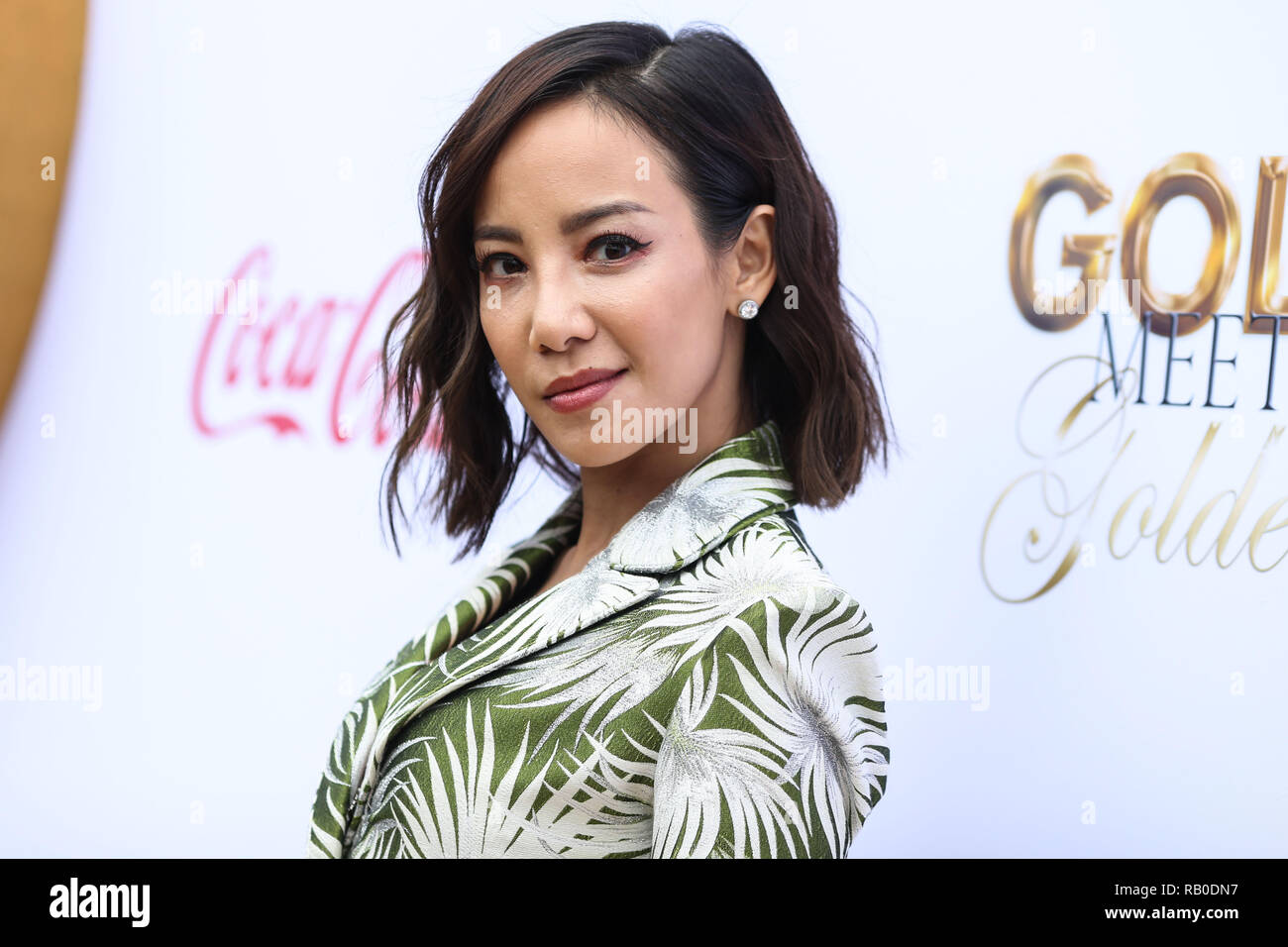California, USA. 5th Jan 2019. Fiona Xie arrives at the 6th Annual Gold