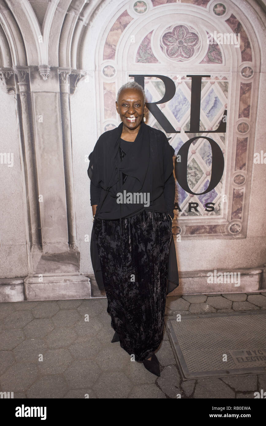September 7, 2018 - A guest attends the Ralph Lauren 50th Anniversary event during New York Fashion Week at Bethesda Terrace on September 7, 2018 in New York City. (Credit Image: © Wonwoo Lee/ZUMA Wire) Stock Photo