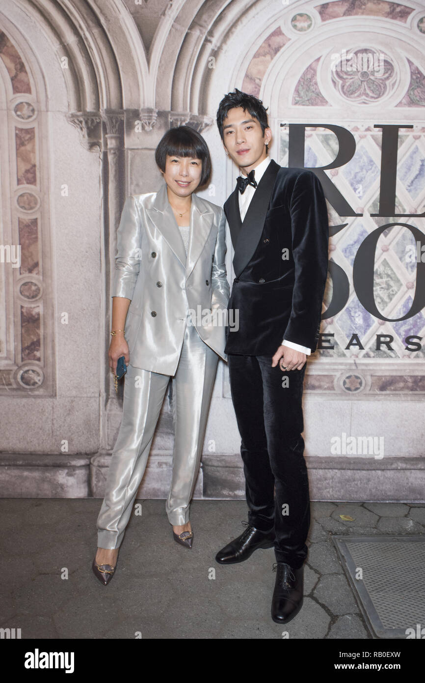 September 7, 2018 - Guests attend the Ralph Lauren 50th Anniversary event during New York Fashion Week at Bethesda Terrace on September 7, 2018 in New York City. (Credit Image: © Wonwoo Lee/ZUMA Wire) Stock Photo