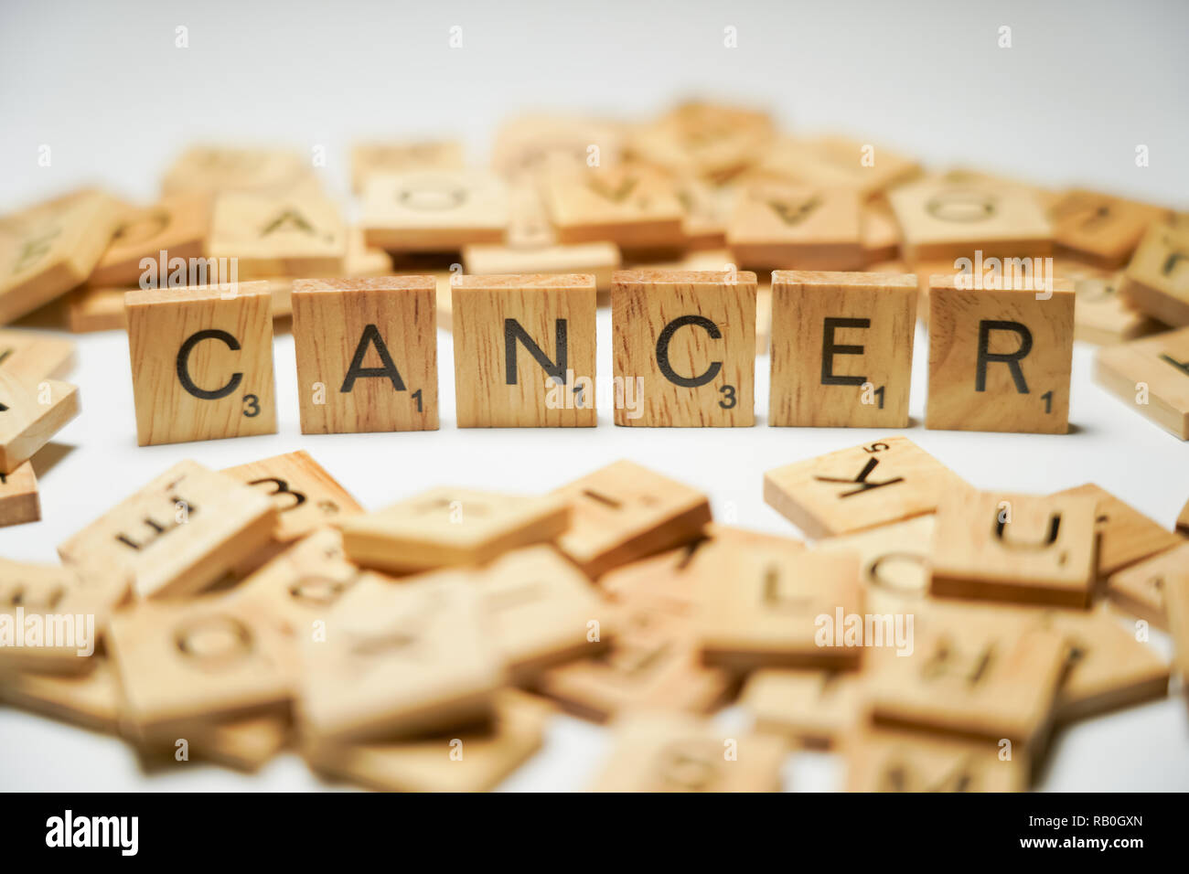 cancer letters concept Stock Photo - Alamy