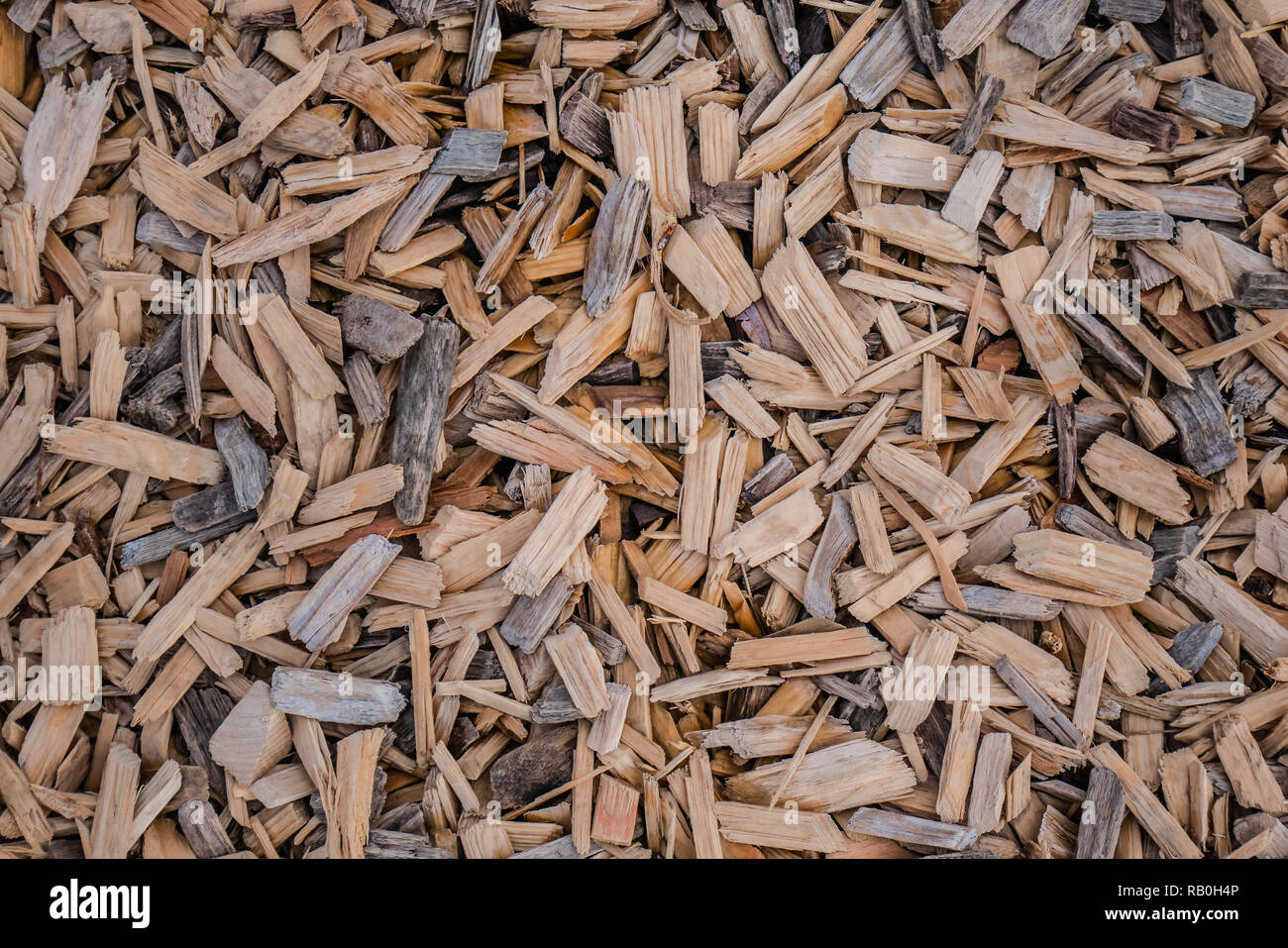 wood chips used on a playground surface Stock Photo Alamy