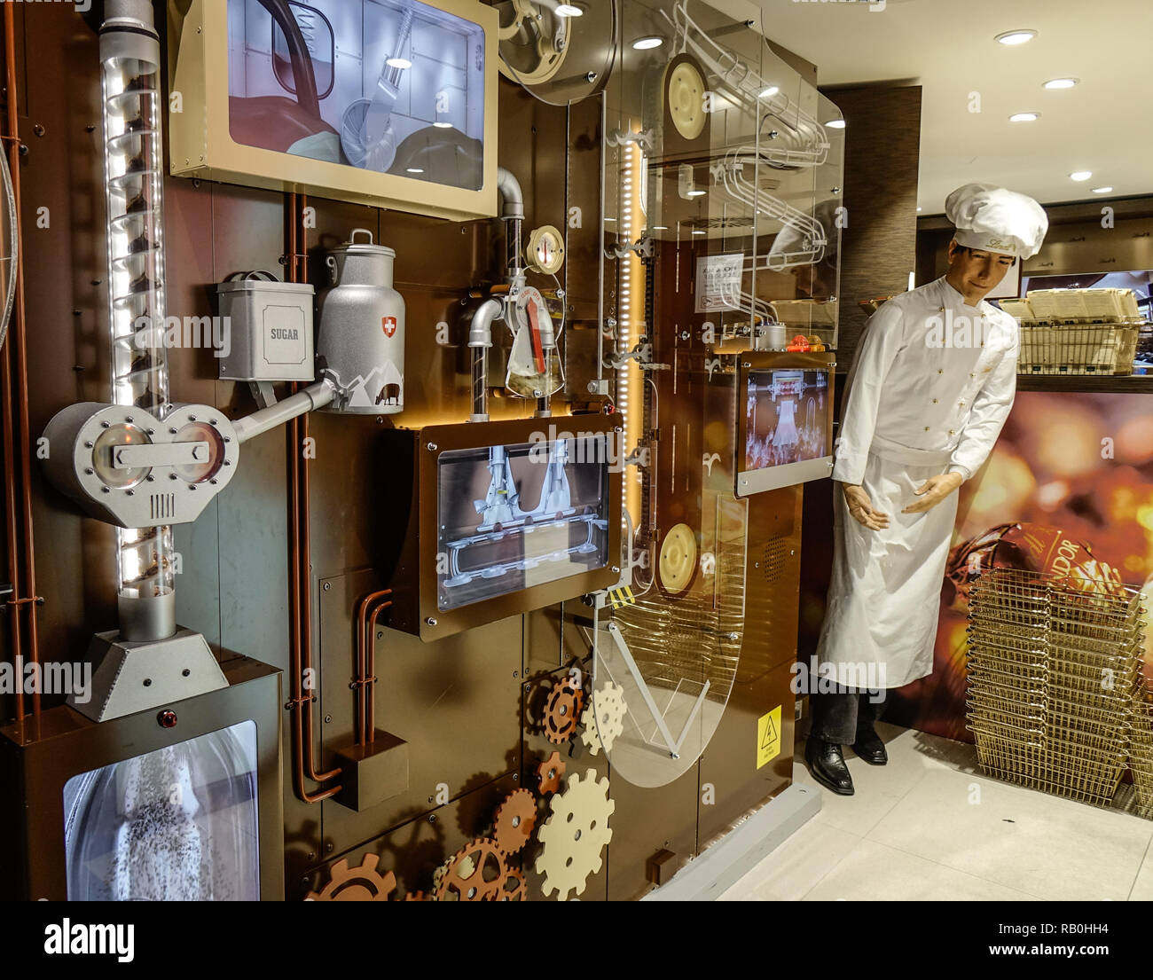 Jungfrau, Switzerland Oct 20, 2018. Lindt Chocolate Shop in