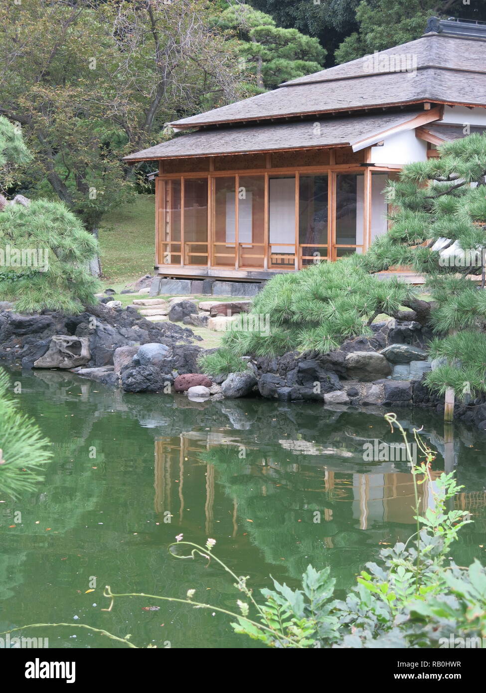 Hama Rikyu Tea House High Resolution Stock Photography and Images - Alamy