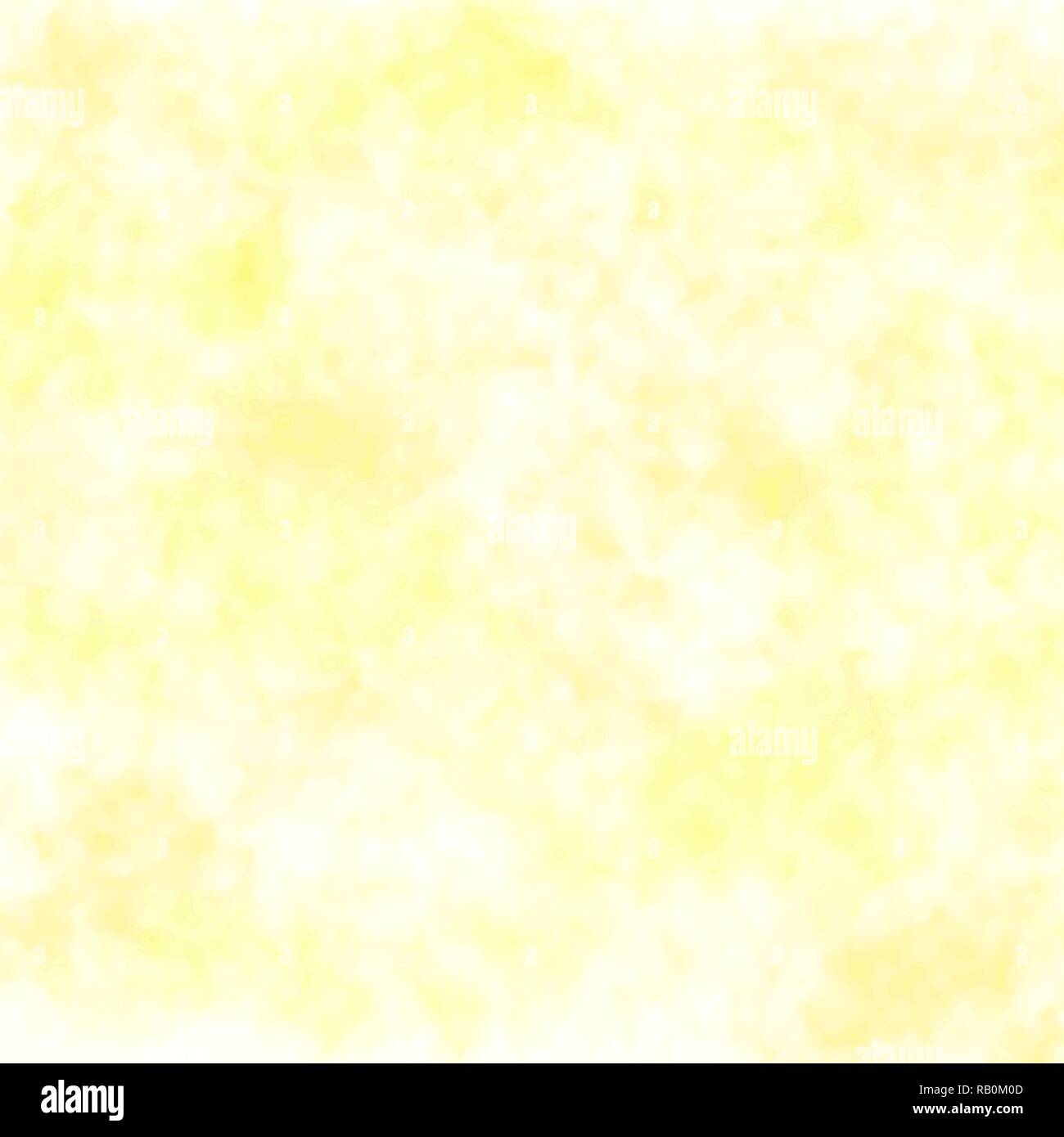 bright yellow watercolor cloudscape background pattern, vector illustration Stock Vector