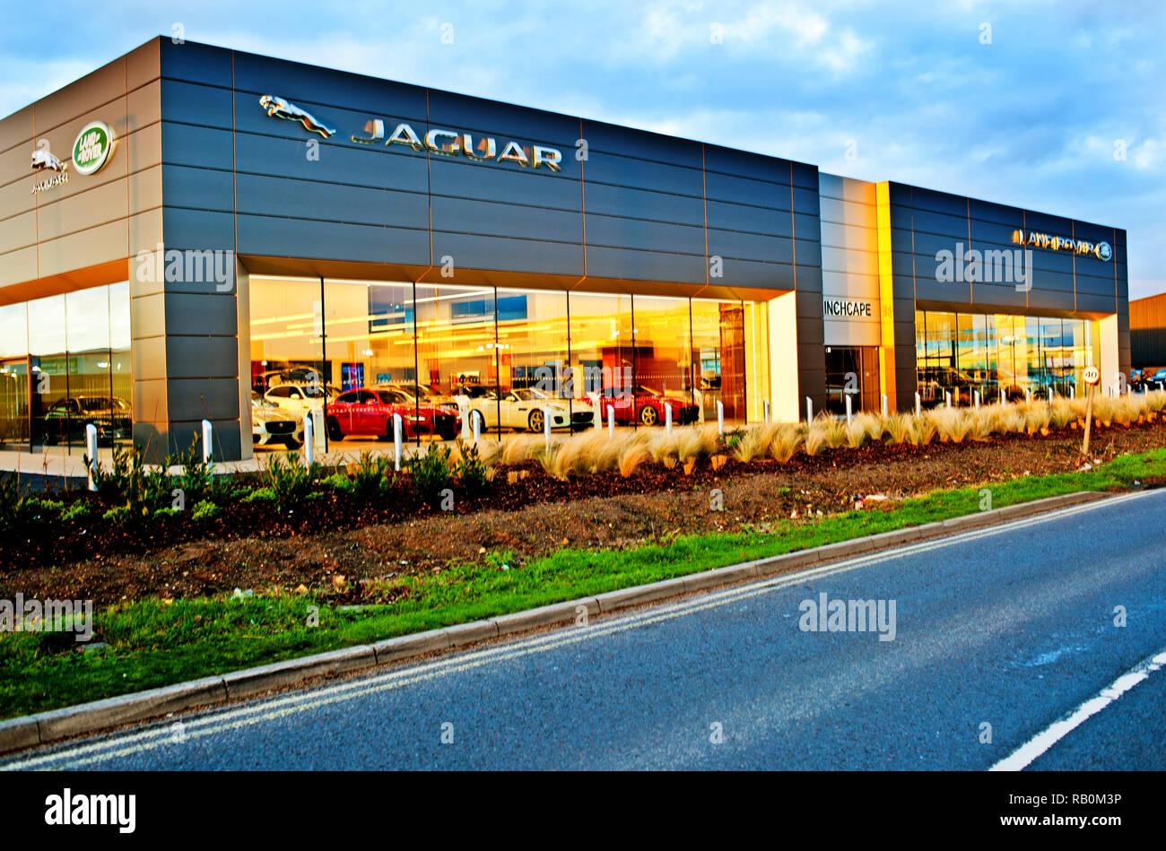 Jaguar dealership hires stock photography and images Alamy