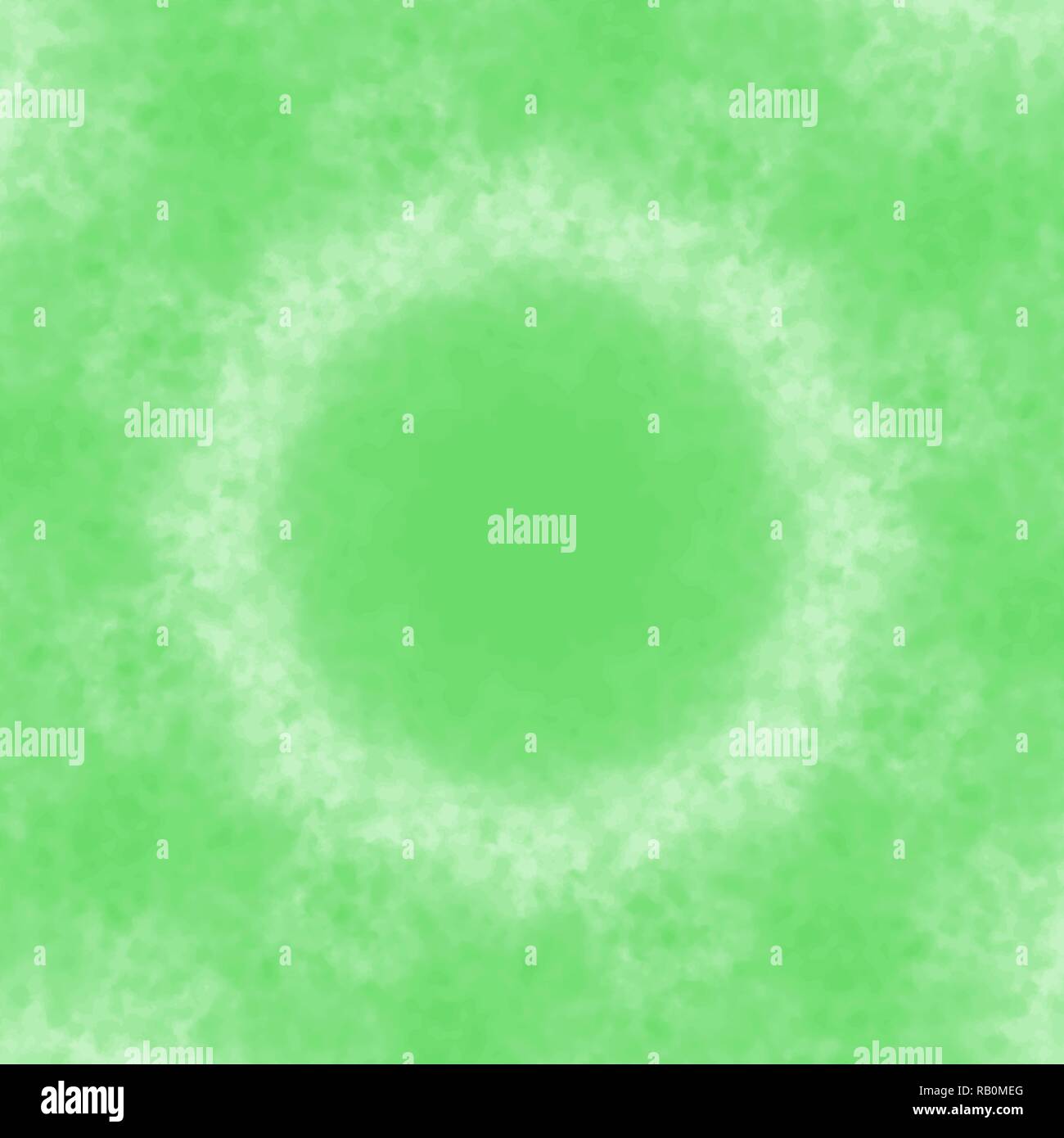 fresh green mandala circle flower tile pattern, vector illustration Stock Vector