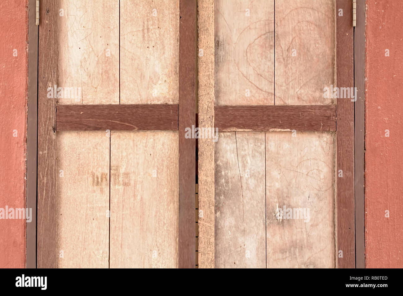 The wood window texture is the art work Stock Photo - Alamy