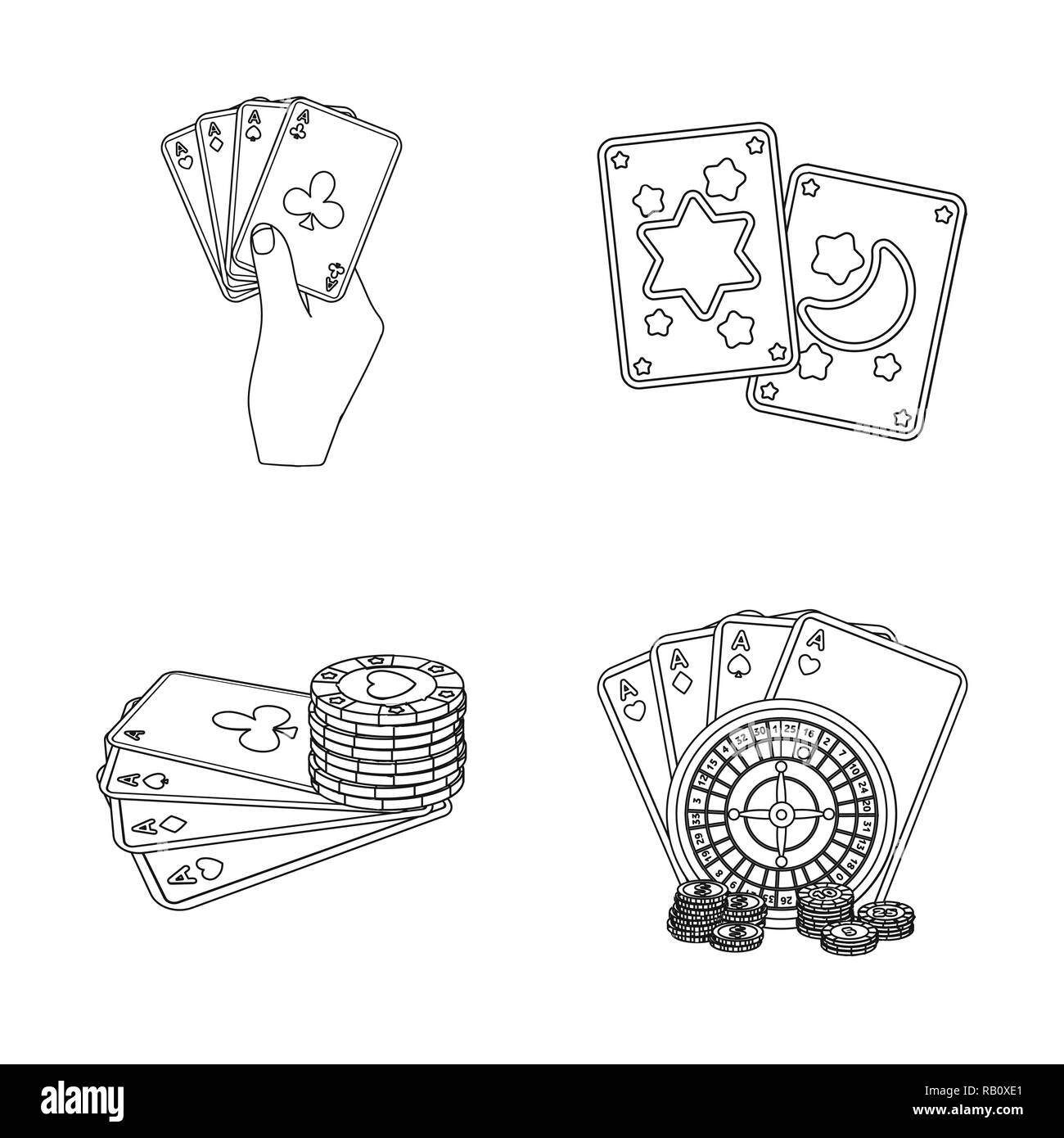 card ,full,king,queen,ace,blackjack,game,magic,play,poker,casino,straight,bet, vegas,set,vector,icon,illustration,isolated,collection,design,element,graphic,sign,black,simple,  Vector Vectors Stock Vector Image & Art - Alamy