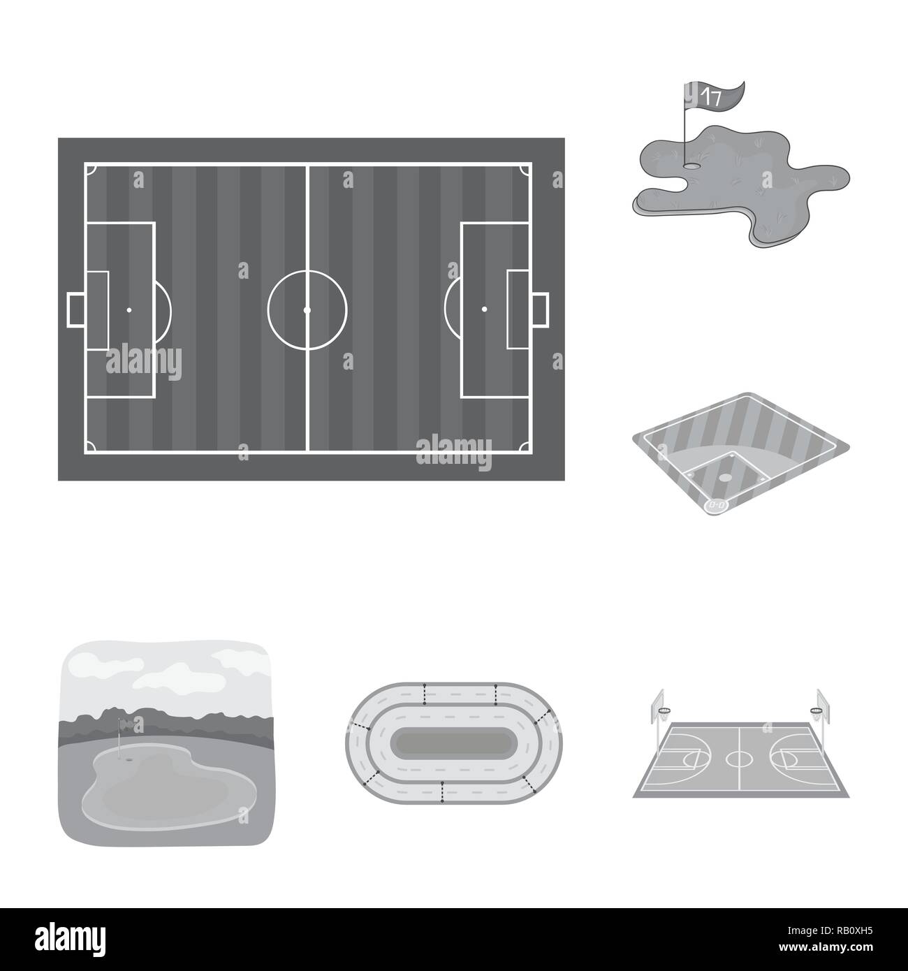 court,basketball,baseball,football,stadium,ground,field,sport,arena,game ,soccer,hockey,volleyball,official,tennis,competition,golf,set,vector,icon,illustration