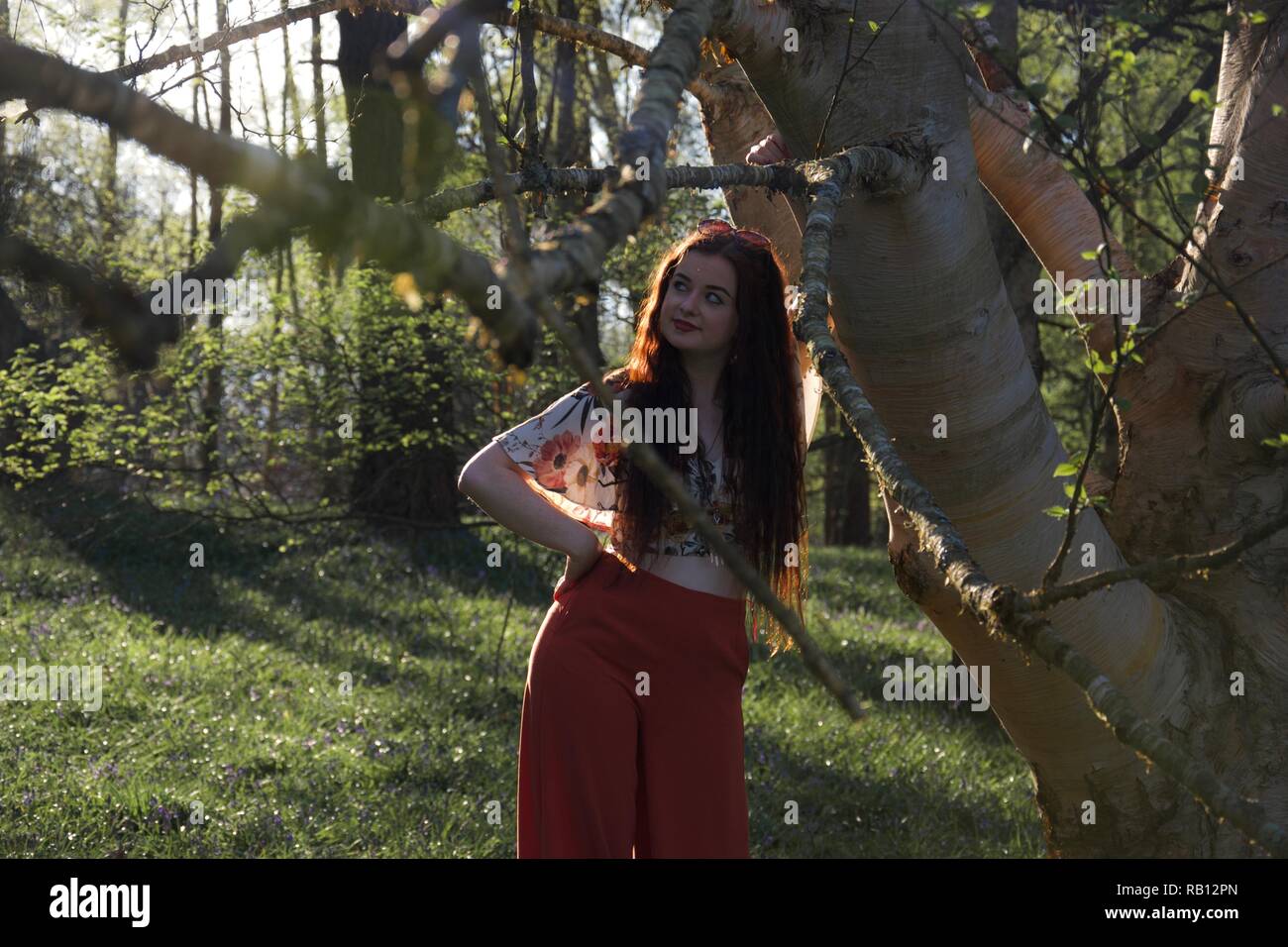 Mature lady outdoors sun hi-res stock photography and images - Alamy