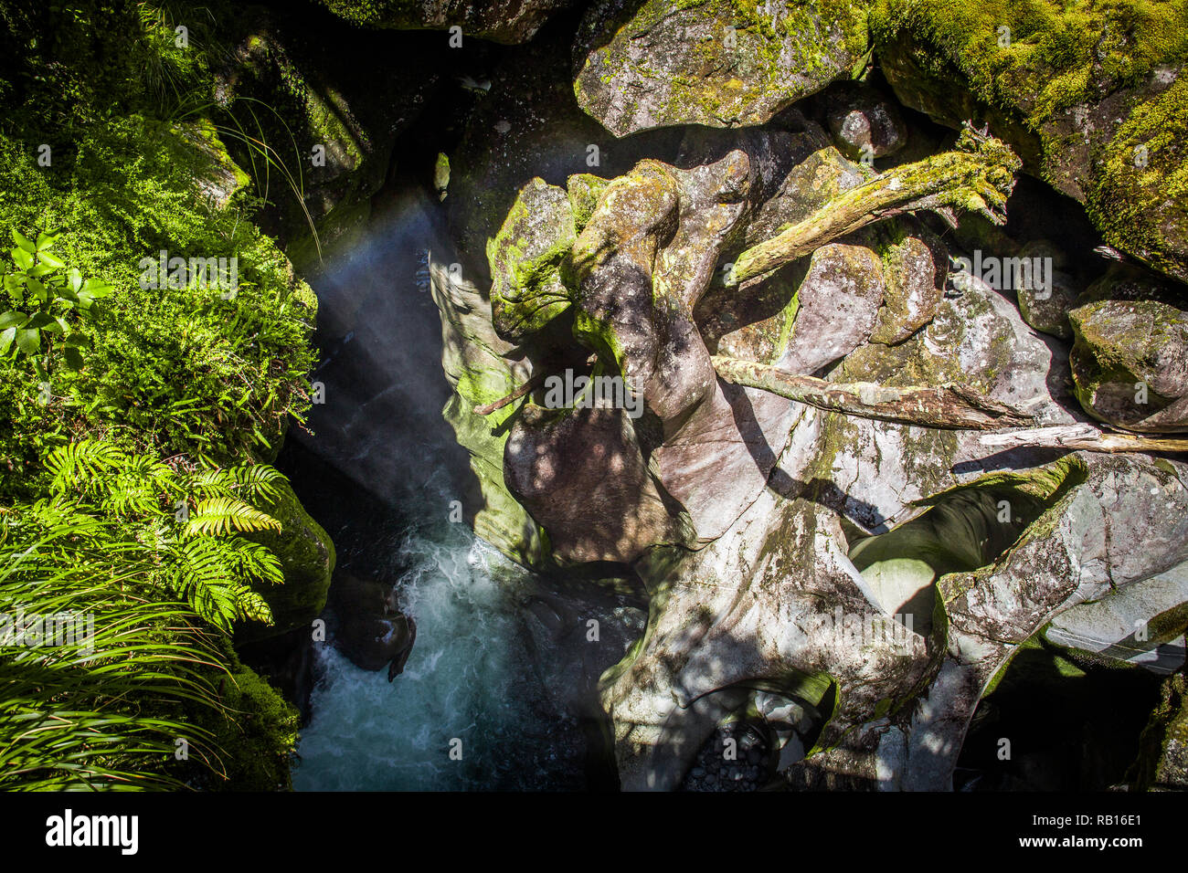 Beautiful lake between rocks hi-res stock photography and images - Alamy
