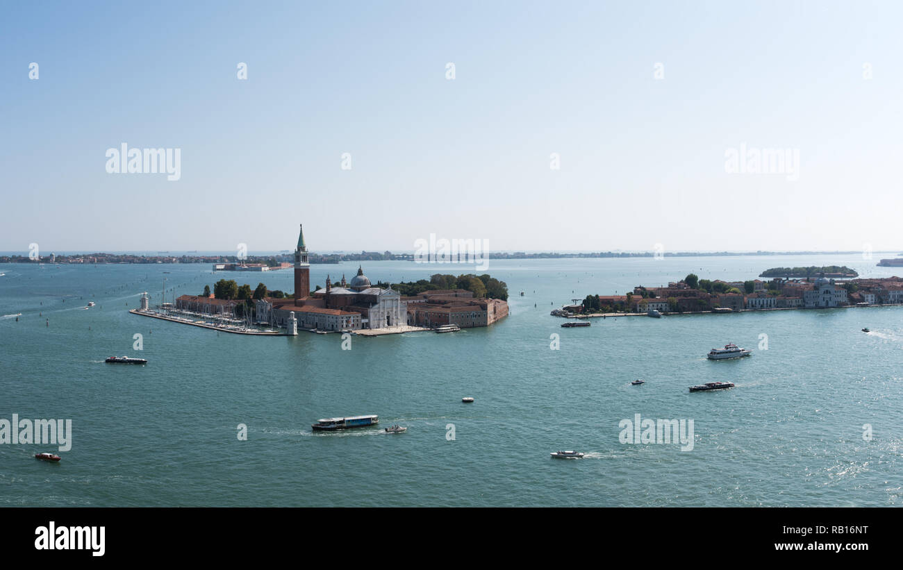 Europe. Italy. Panoramic view of the island of Venice Stock Photo - Alamy