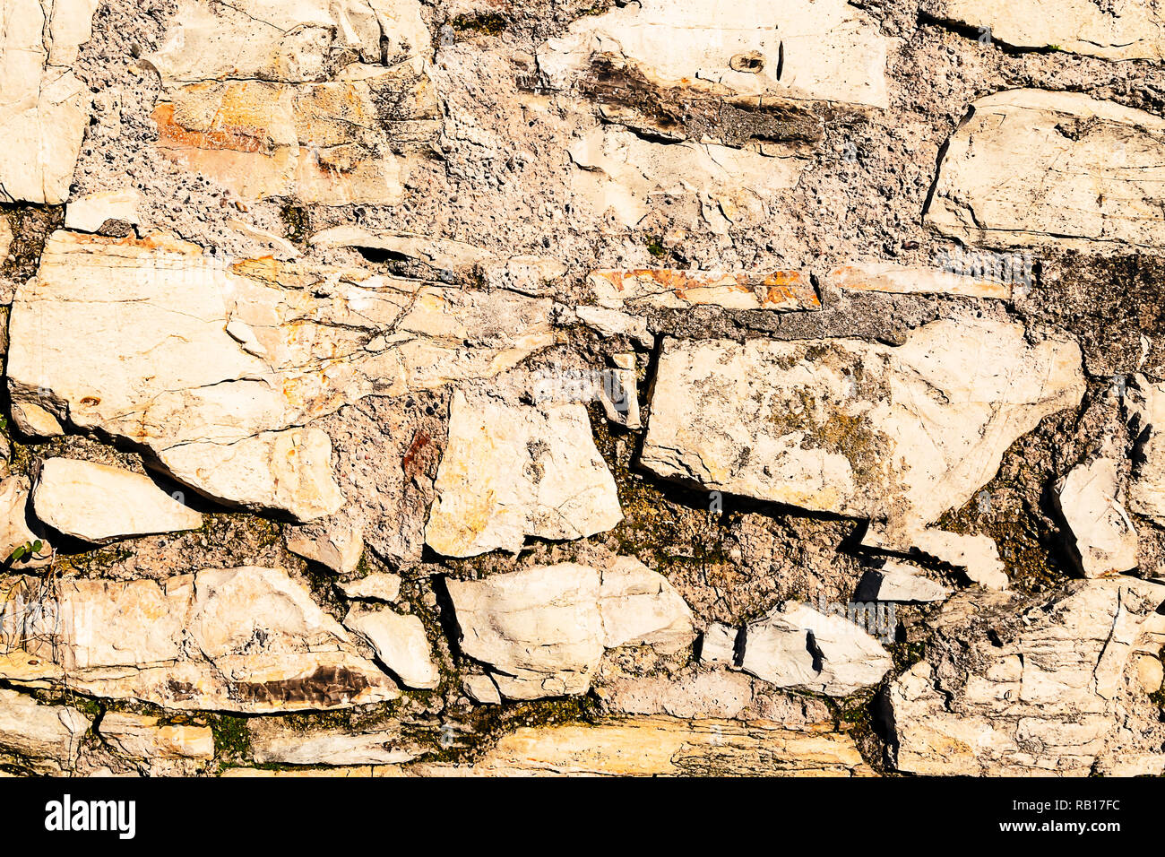 Widescreen background grunge seamless marble stone Stock Photo