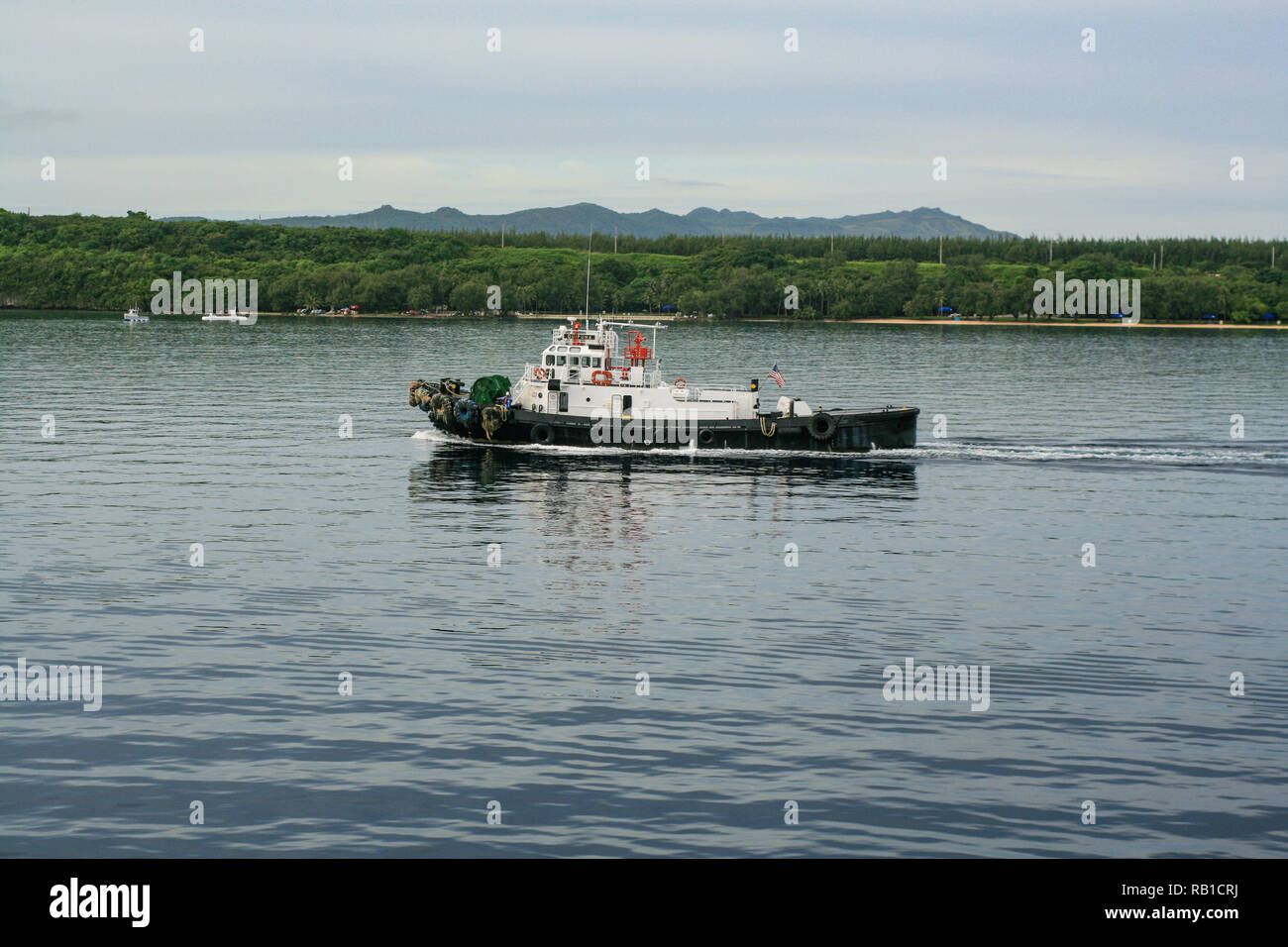 tug boat Stock Photo