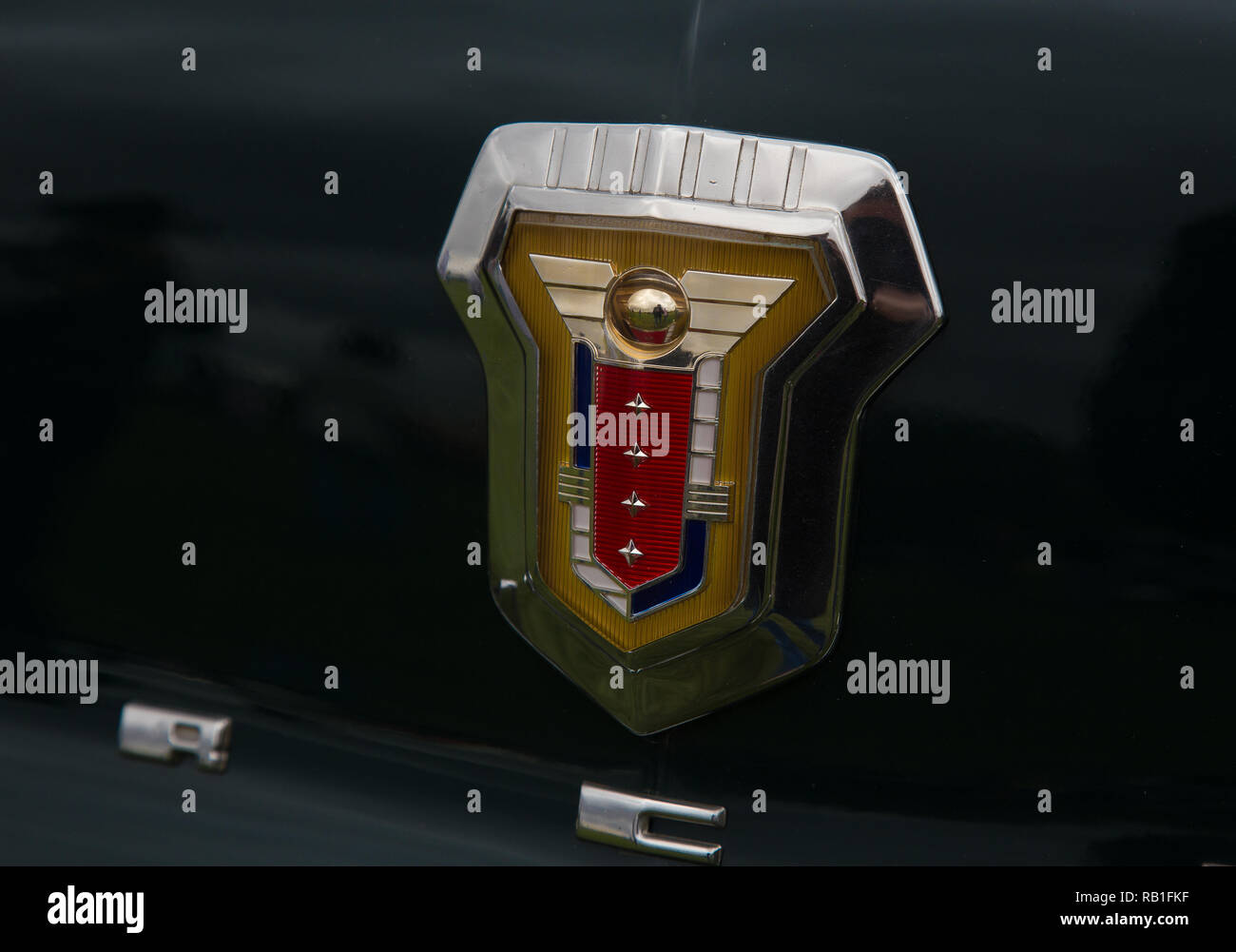 Classic plymouth car hood ornament hires stock photography and images