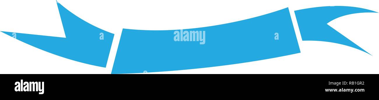 Flat vector ribbons banners flat isolated white background Stock Vector ...