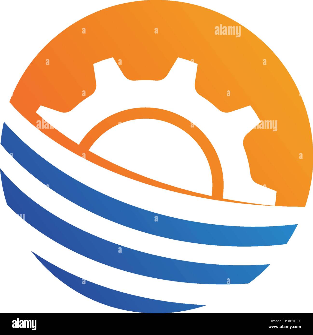 Gear Logo Template vector icon illustration Stock Vector Image & Art ...