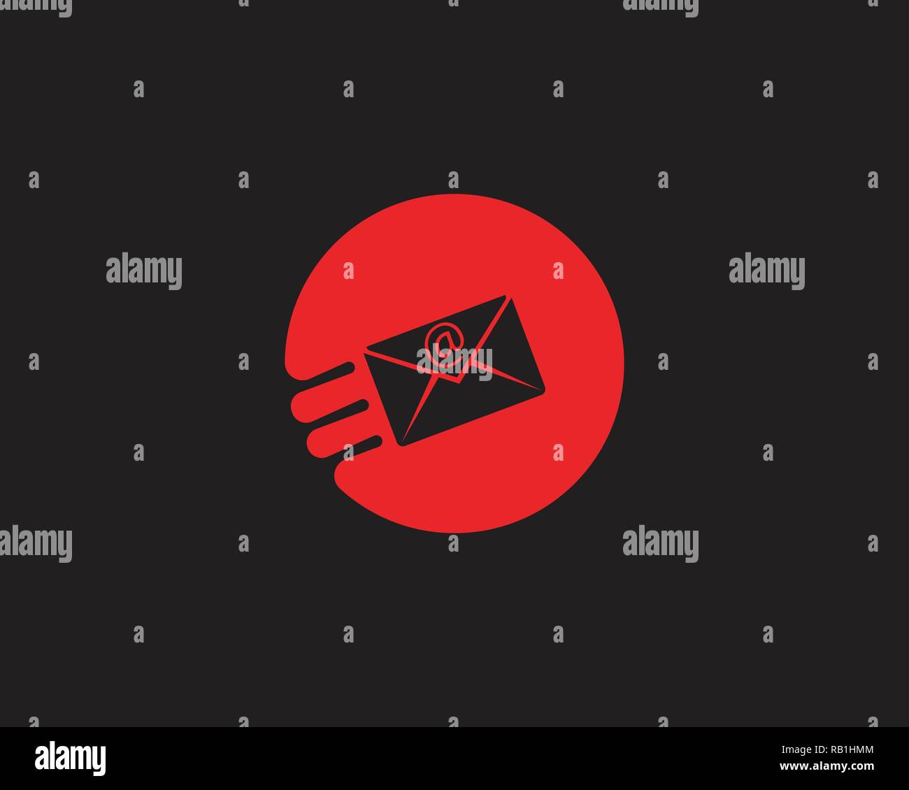 Mail Logo Fast Cloud Design Template Stock Vector Image & Art Alamy