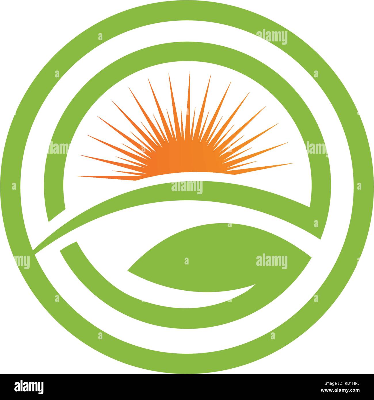 Tree Leaf Vector icon Illustration design template Stock Vector Image ...