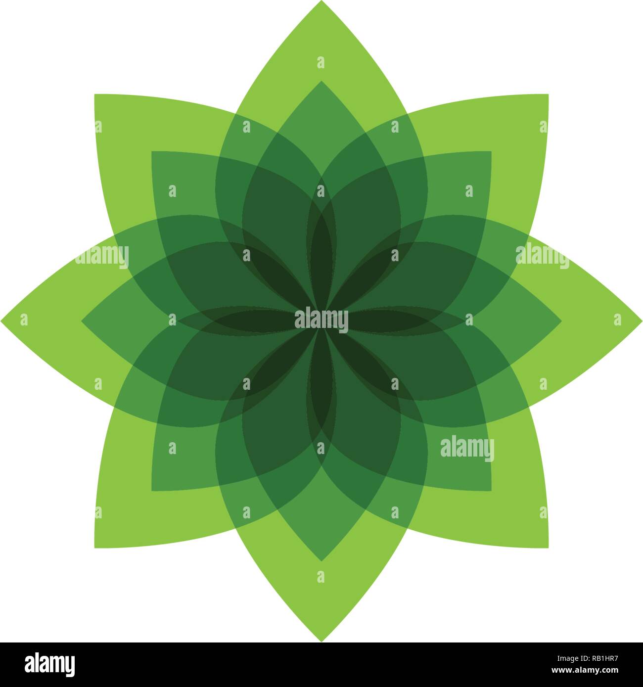 Tree Leaf Vector icon Illustration design template Stock Vector Image ...