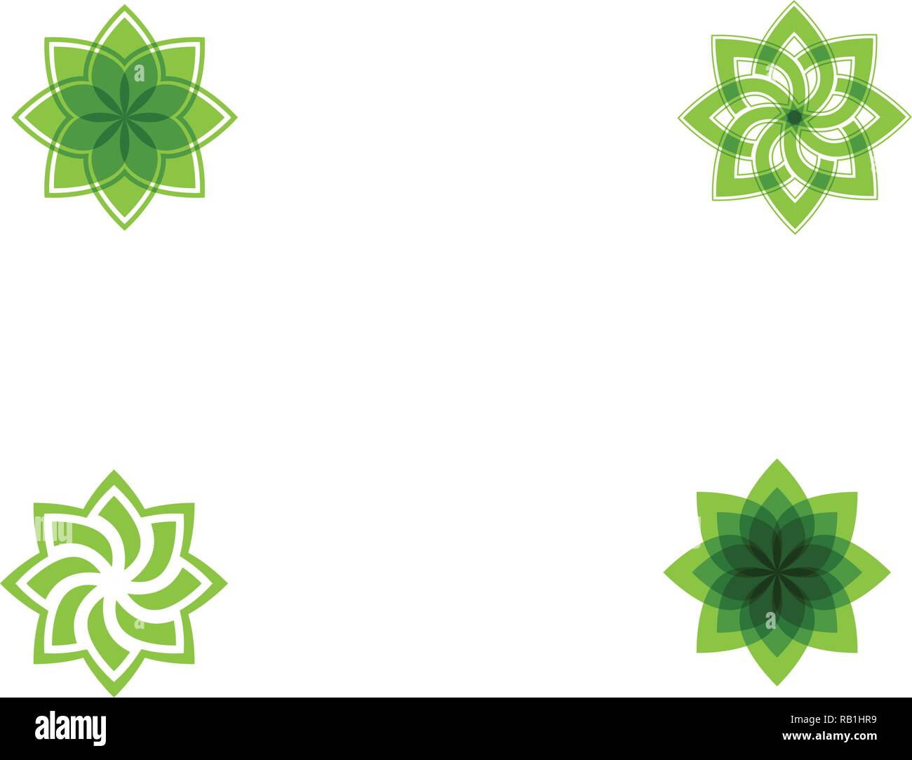 Tree Leaf Vector icon Illustration design template Stock Vector Image ...