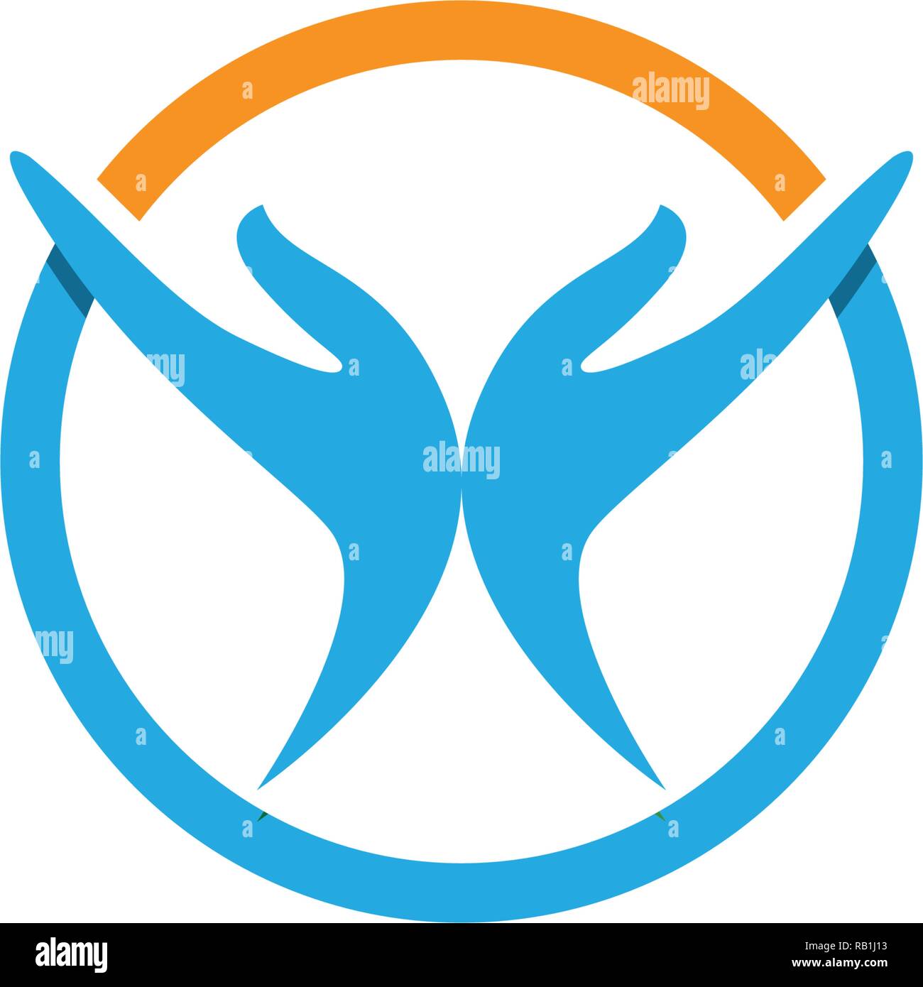 Hand care logo health care logo Stock Vector Image & Art - Alamy