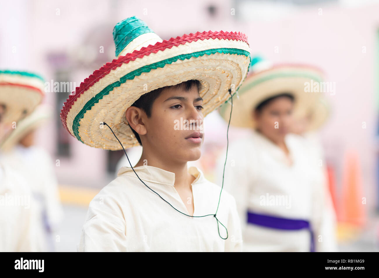 Men wearing sombreros hi-res stock 