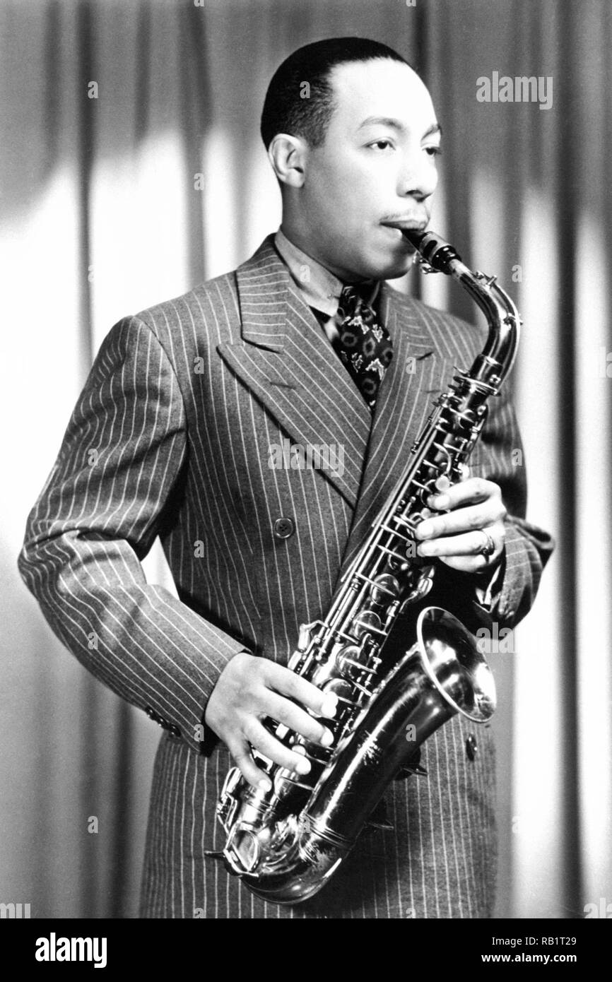El músico de jazz Duke Ellington. Stock Photo