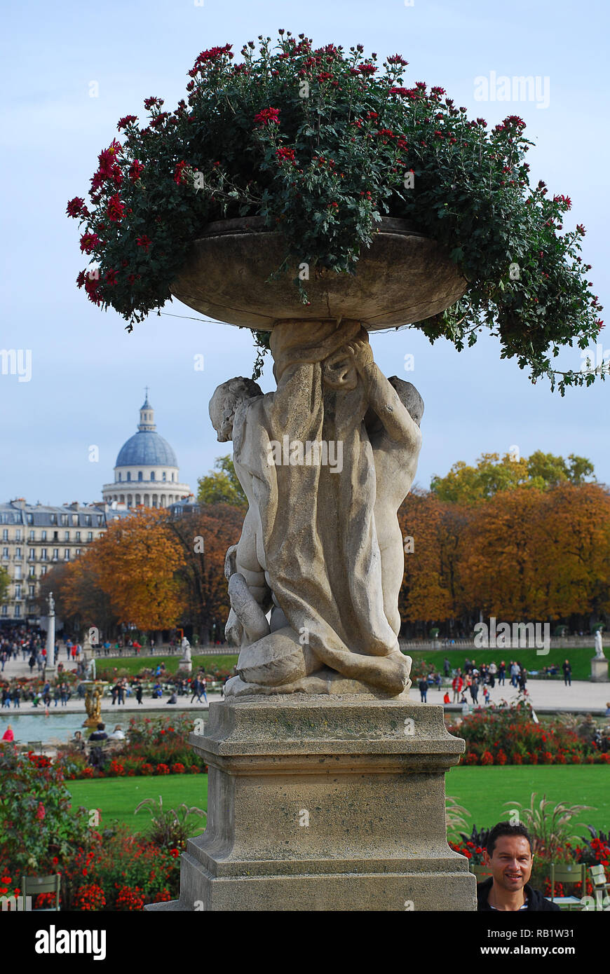 Sculpture of the Luxembourg garden (le Jardin du Luxembourg), Paris