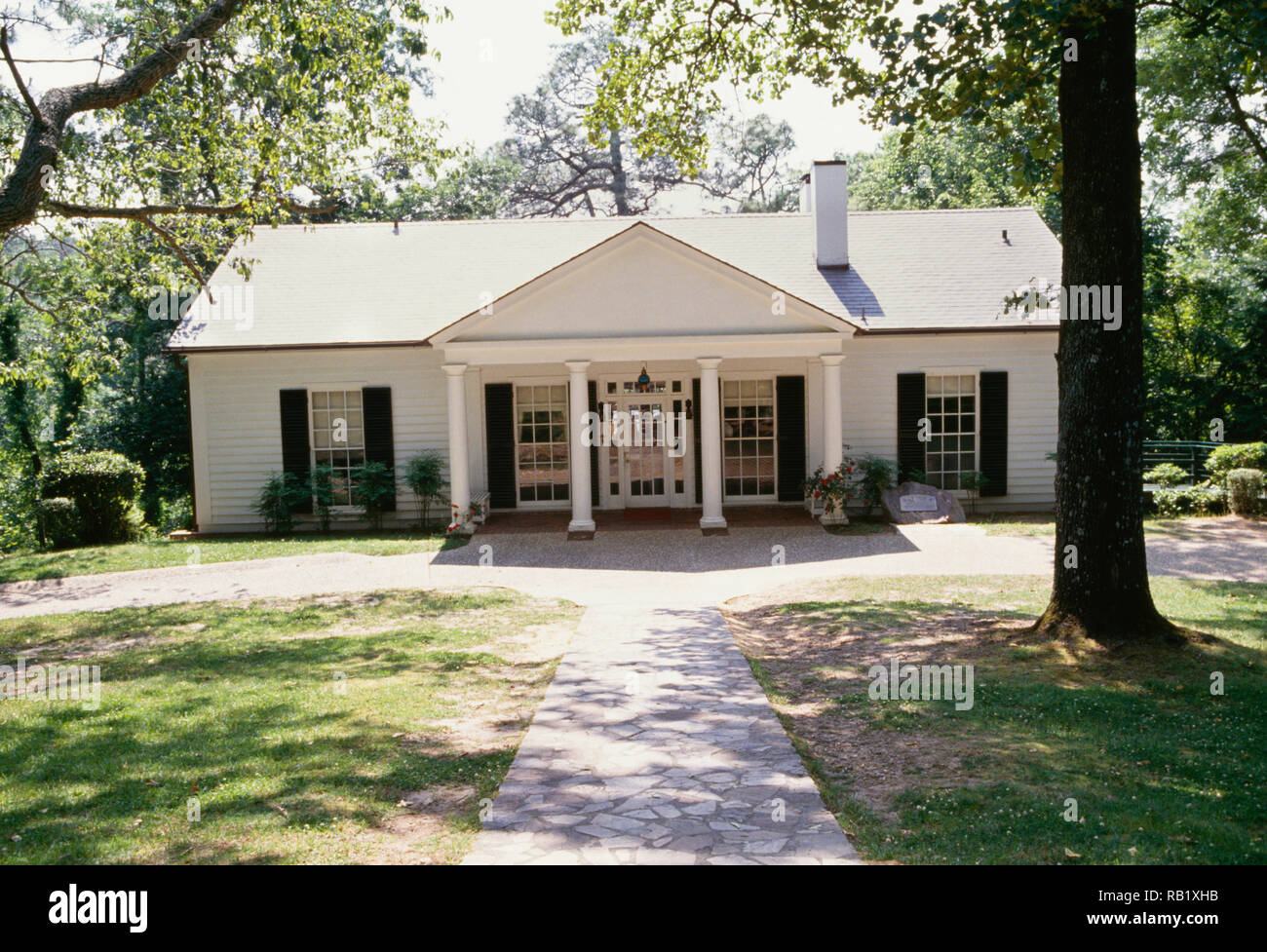 FDR Little White House is an historic site in Warm Springs, Georgia, USA Stock Photo